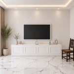 میز تلویزیون مدل زمینی