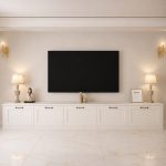 میز تلویزیون زمینی کدL10