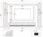 تیوی وال کدW430 - تصویر 2