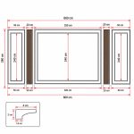 قاب بندی دیواری کدG790 - تصویر 3